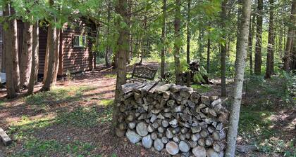Welcome to The Cedars.
Beautifully maintained waterfront quaint log cabin