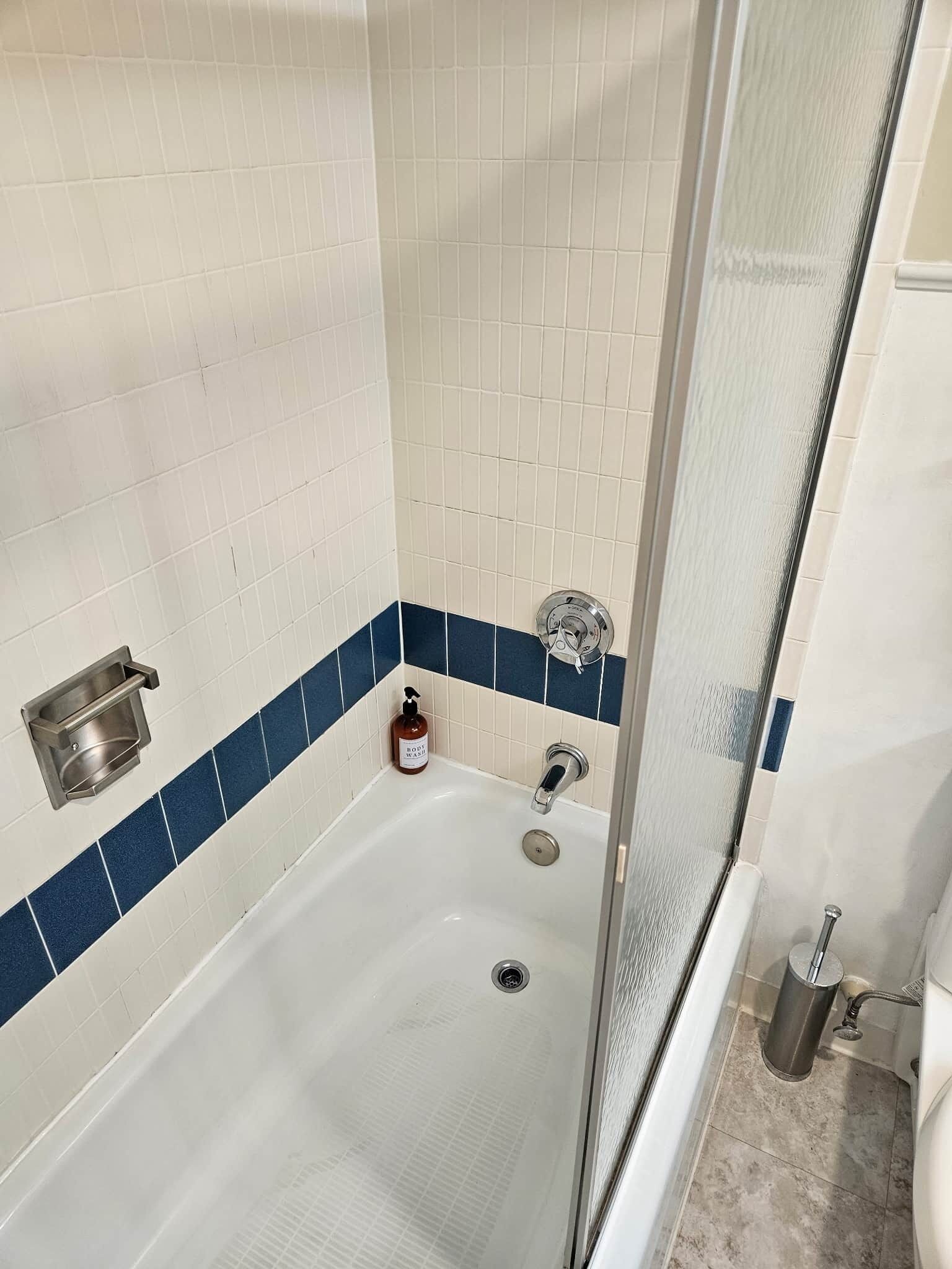 Hair dryer, towels