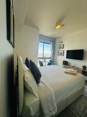 WiFi, bed sheets - Floor 40 - Unixx south pattaya panoramique view modern apartment all included (ตำบล หนองปรือ)