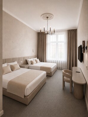 Luxury Quadruple Room, Non Smoking, Private Bathroom - Kleparski House (Kraków)