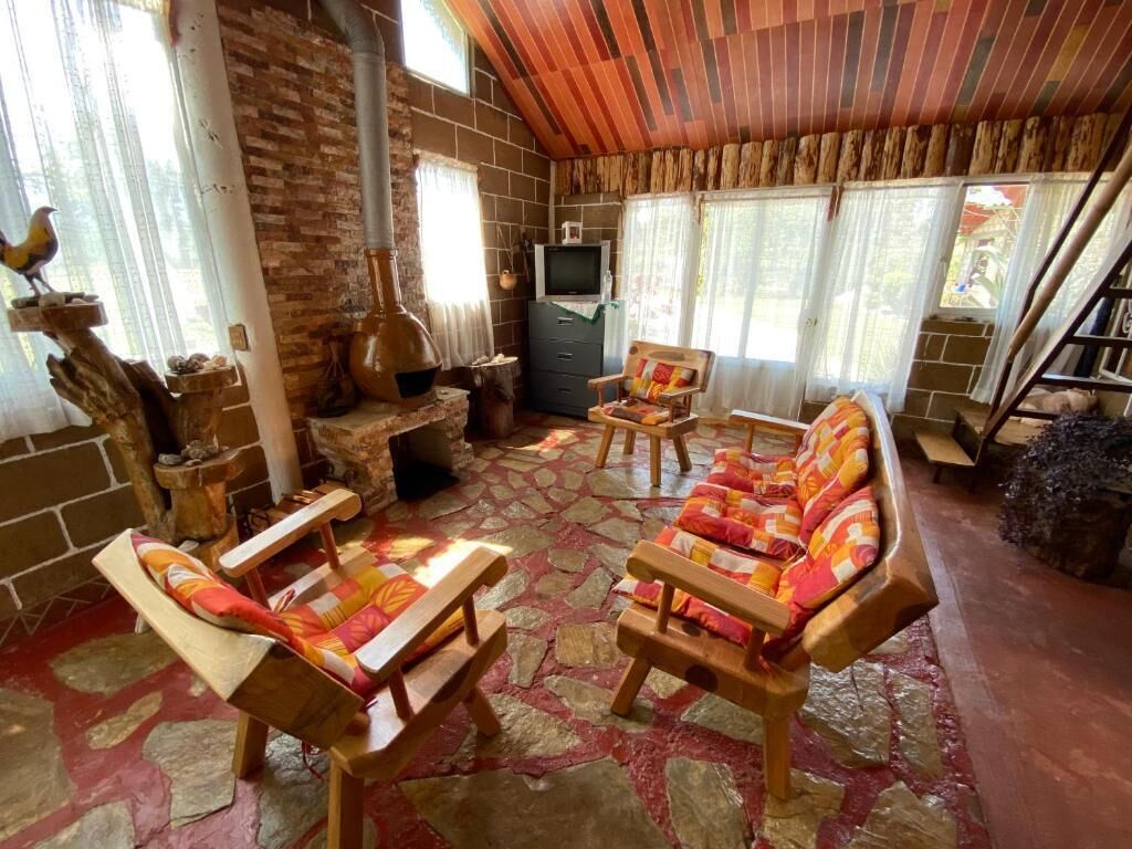 Family Chalet, Patio, Garden View | Living area