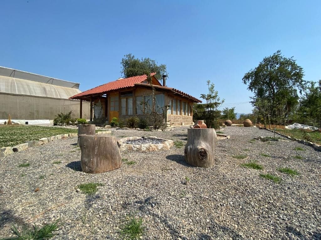 Basic Chalet, Patio, Garden View | Property grounds