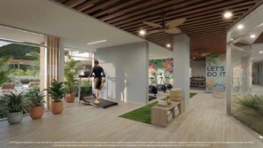 Fitness facility - Praia Suites (Santa Marta)