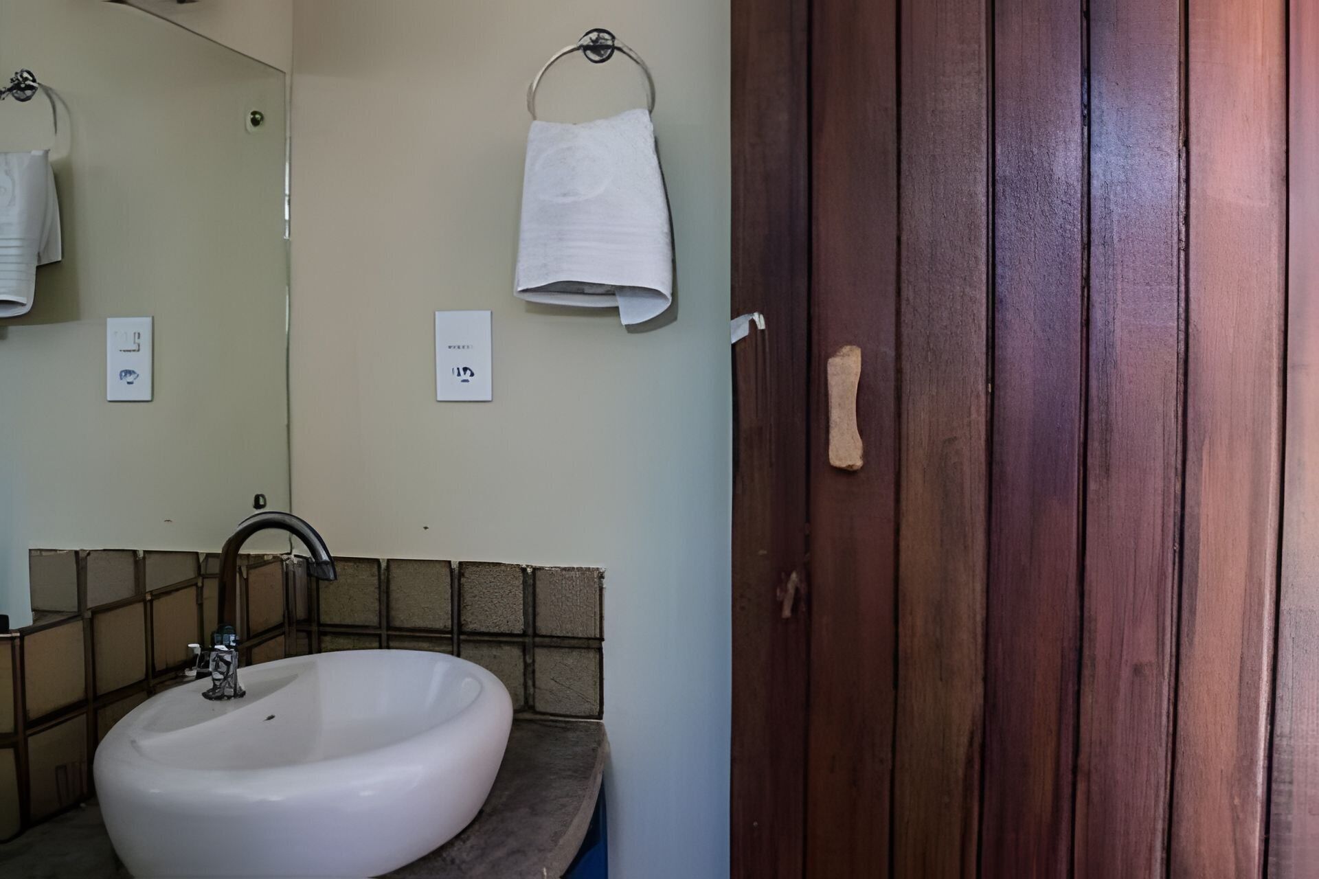 Departamento clásico | Baño | Toallas y jabón 