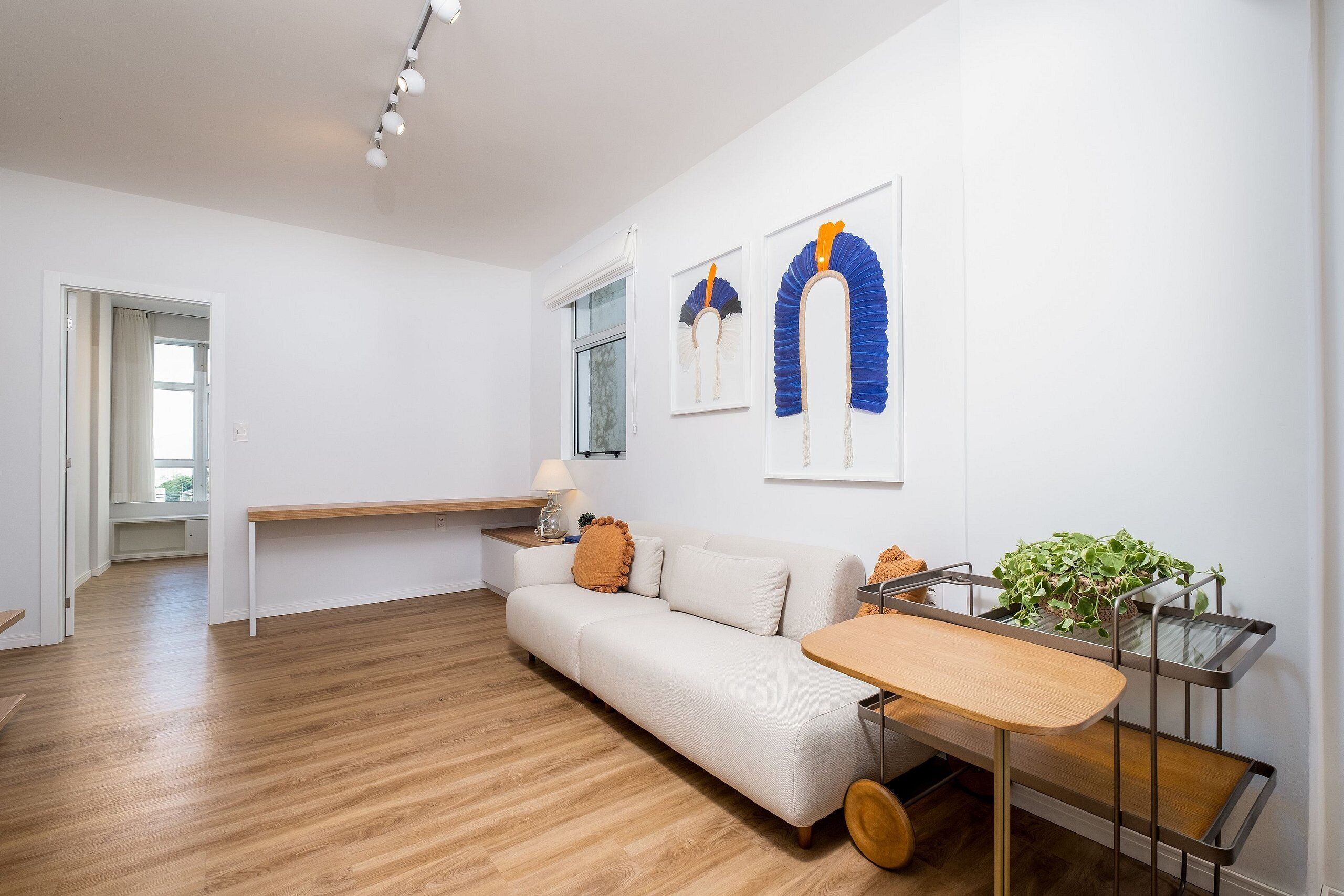 Basic Apartment | Living area | 40-inch TV with digital channels