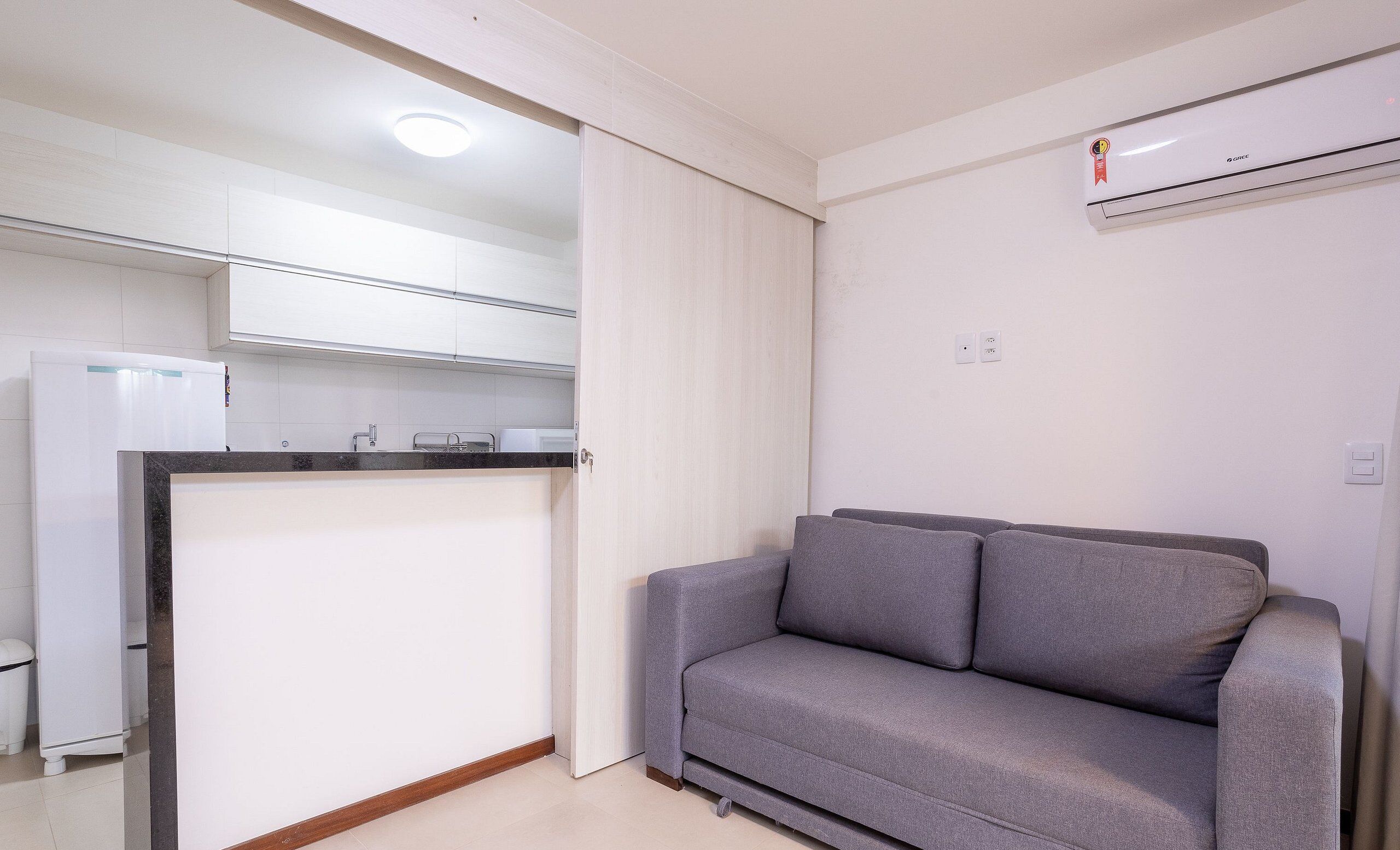 Basic Apartment | Living area | 40-inch TV with digital channels
