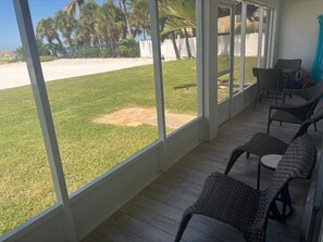 Interior - Gulf-front 2BR, 1BA Siesta Key condo with king bed and gulf views. (Siesta Key)