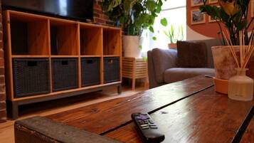Tv och en stereo
