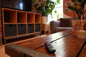 Tv och en stereo