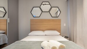 Apartemen Basic | 1 kamar tidur dan Wi-Fi gratis