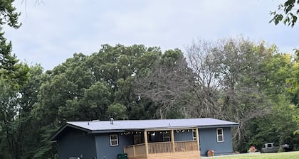 “Creekside” 4 bedroom, 2 bath home on Labette creek in Parsons, Ks.