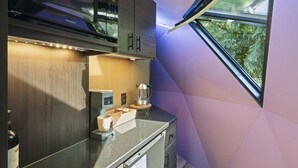 Unclassified image, 3 of 46, button - Evergreen Escape | Private Glass Dome, Sauna & Forest Views (Redmond)
