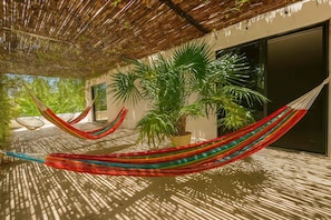 Terrace/patio - House in Centro: Pool, Garden, Terrace, and Rooftop (Mérida)