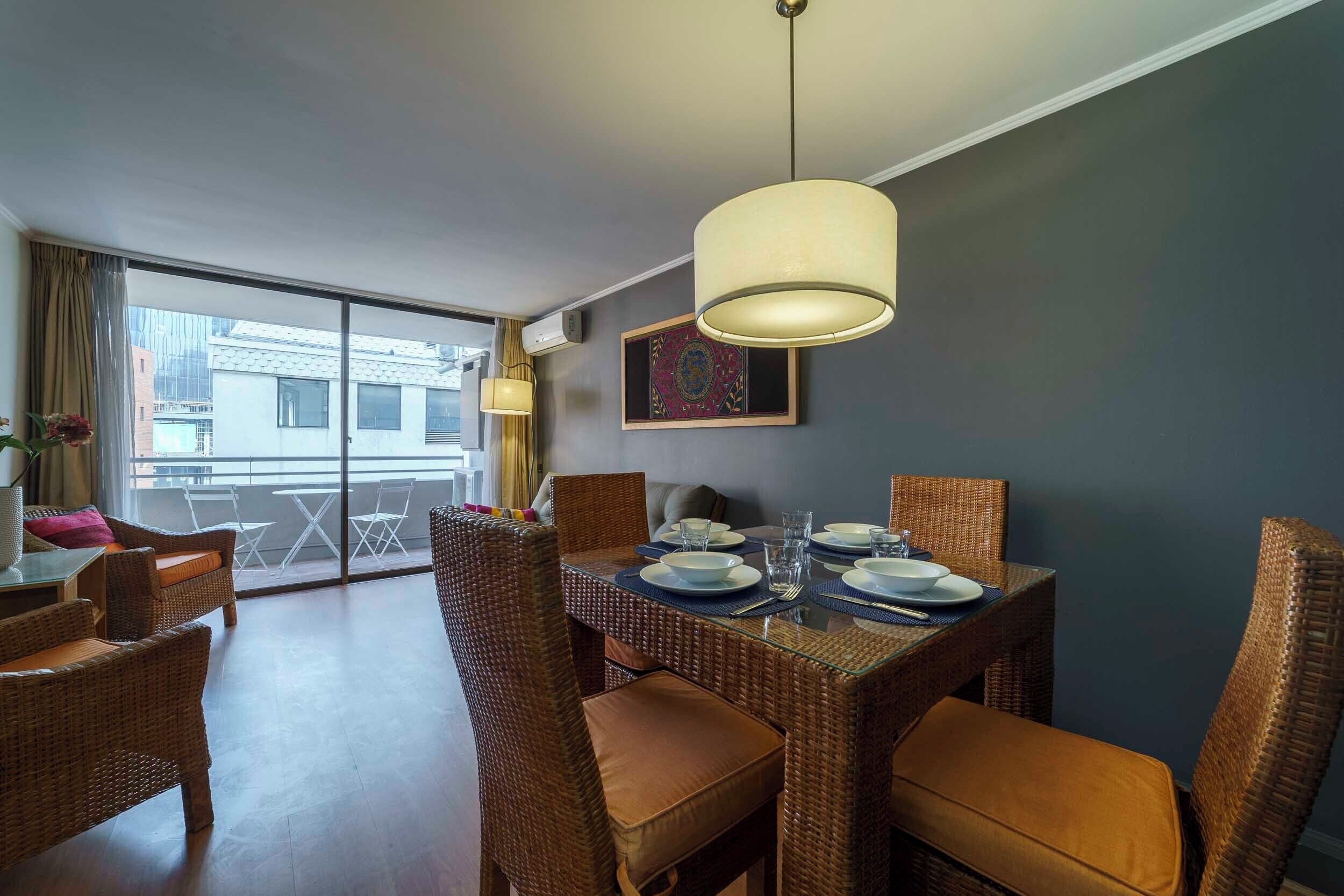 Apartment, Balkon, Stadtblick | Speisen