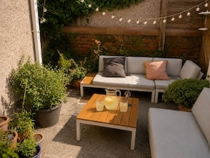 Terrace/patio - Spacious 5-Bed House | Sleeps 9 | Near Promenade (Morecambe)