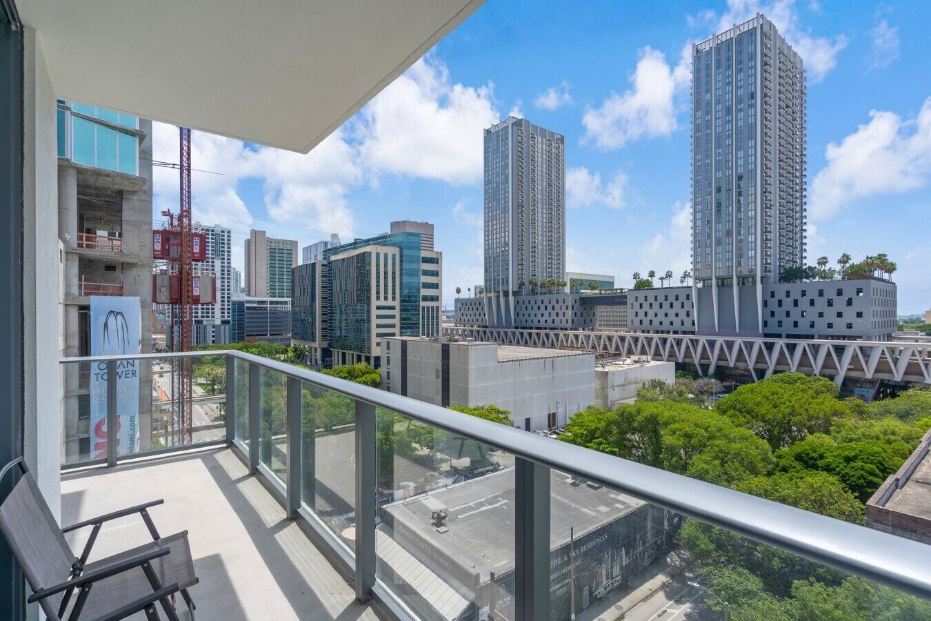 Private balcony