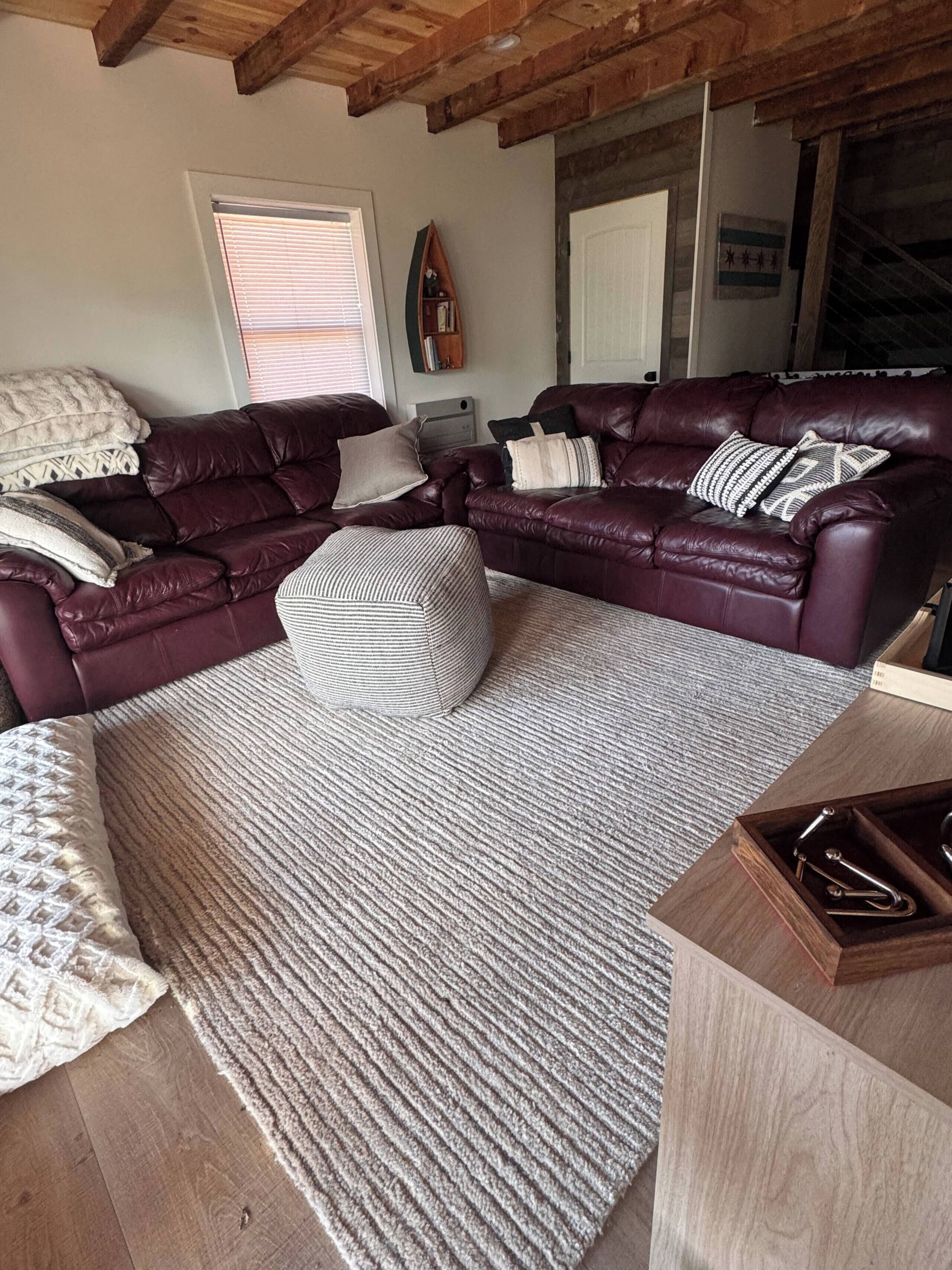Smart TV, fireplace, video games, DVD player