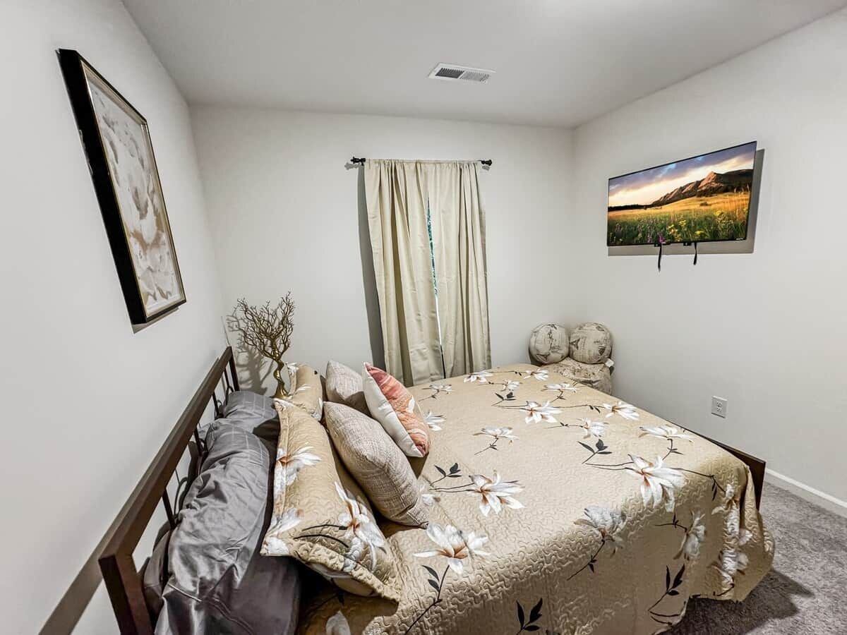3 habitaciones, tabla de planchar con plancha y wifi 