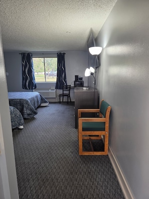 Basic Double Room, City View | Laptop workspace, WiFi (free), bed sheets
