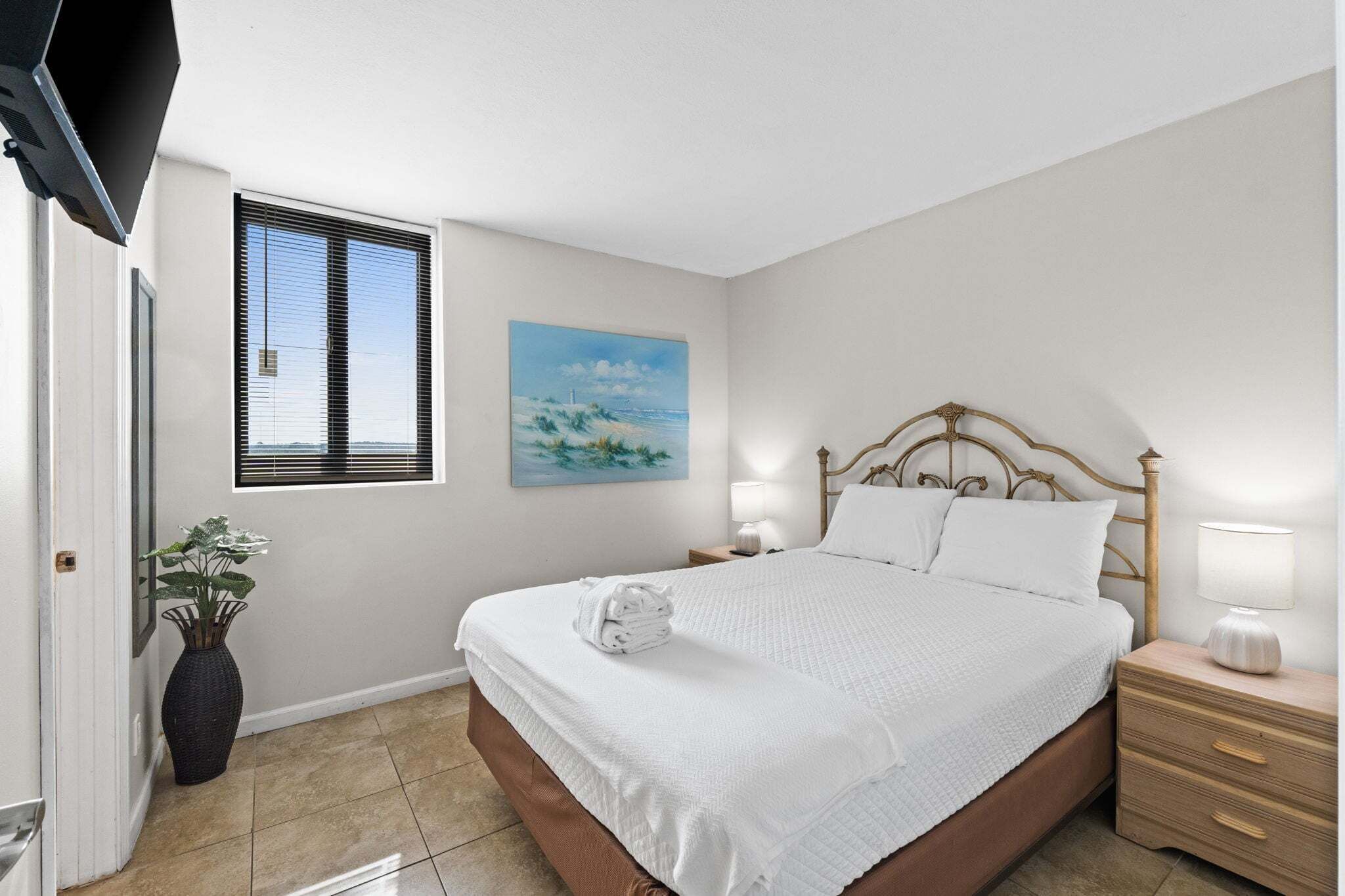 Wifi gratis y ropa de cama 