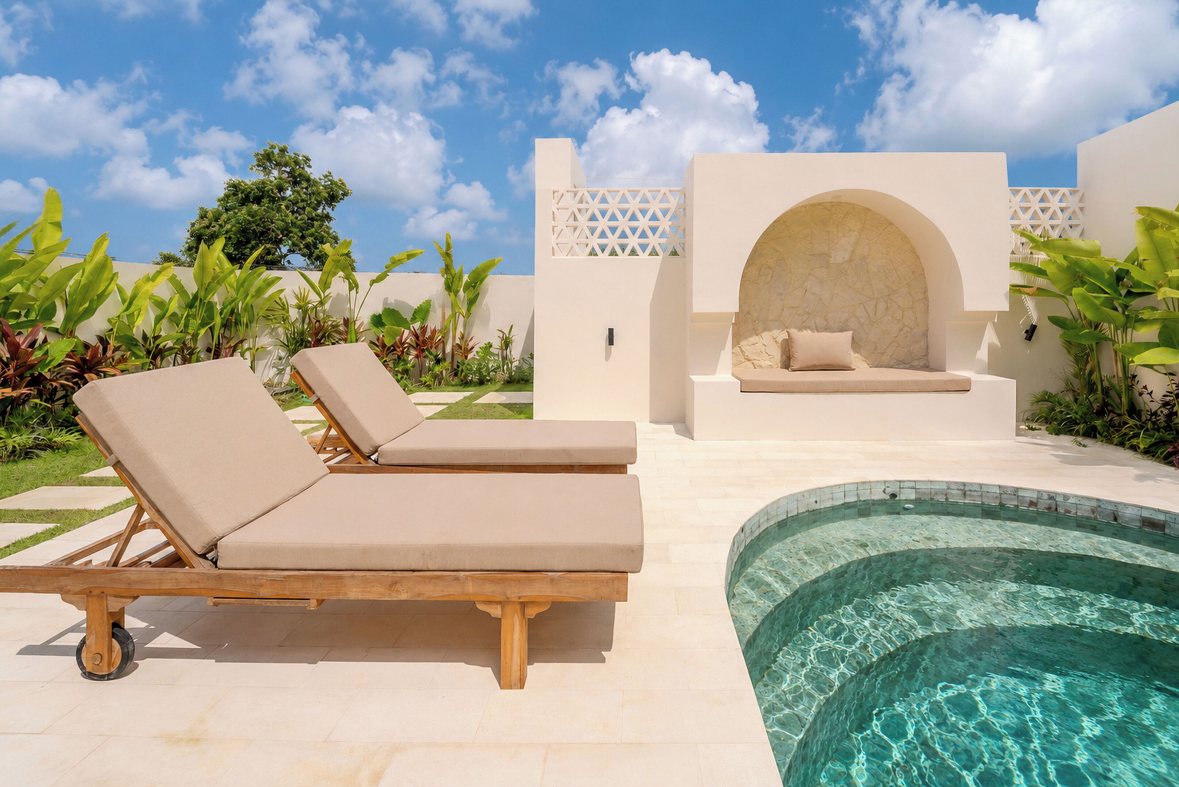 Outdoor pool