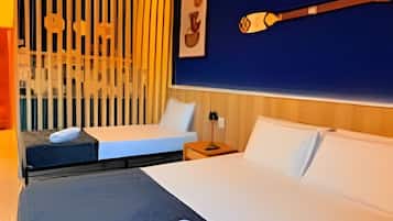 Apartamento família | Ferros/tábuas de passar roupa, Wi-Fi de cortesia