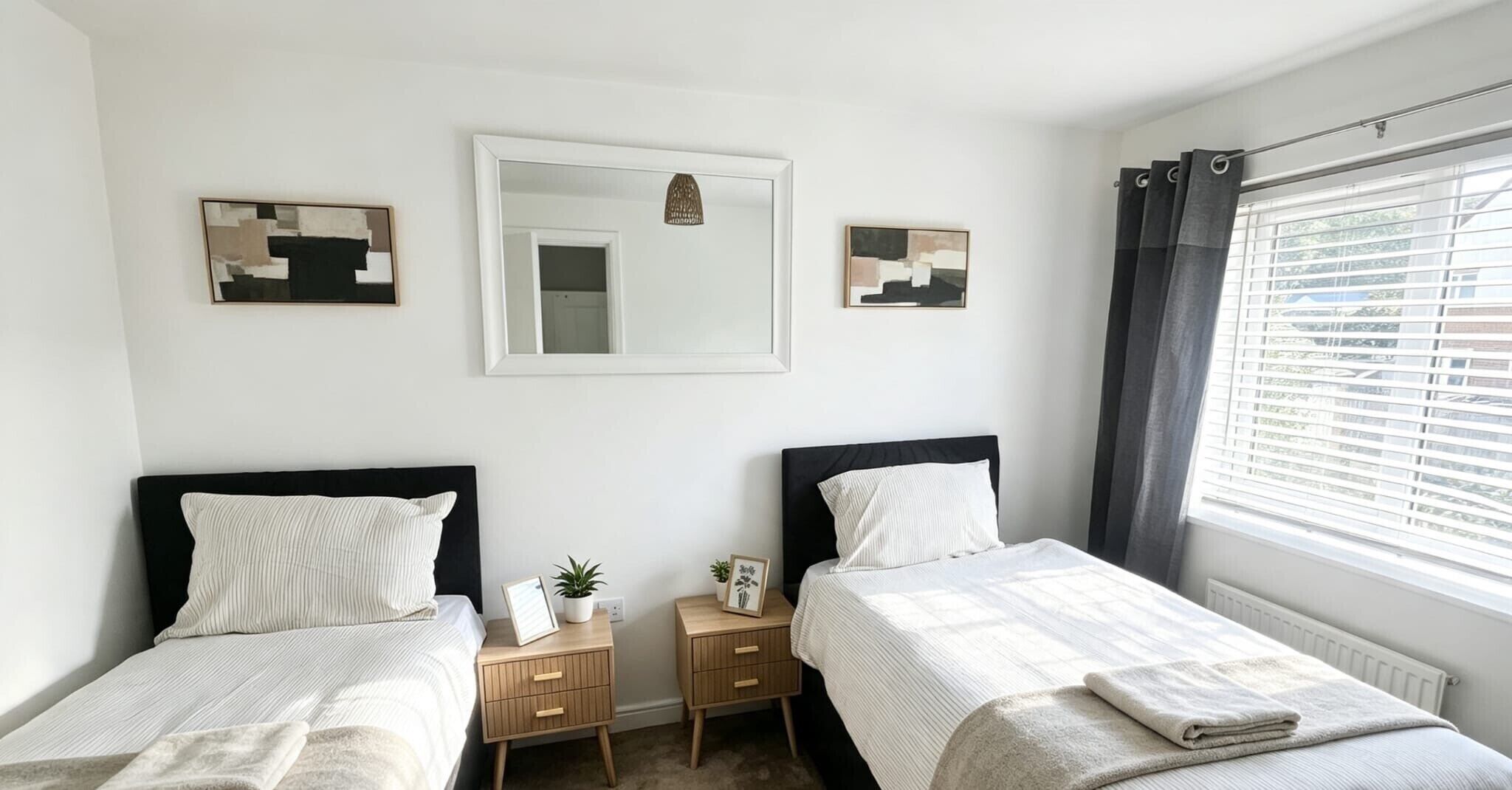 3 bedrooms, iron/ironing board, WiFi, bed sheets