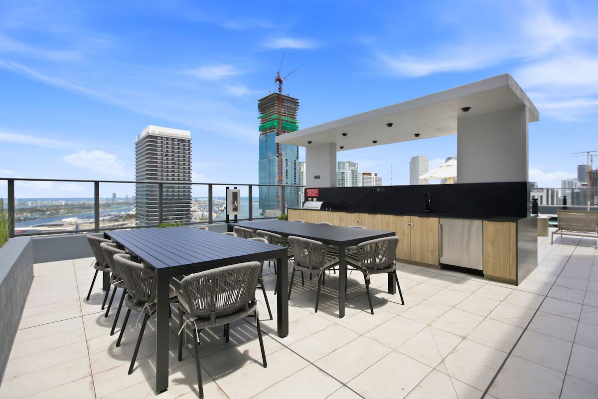 Rooftop terrace