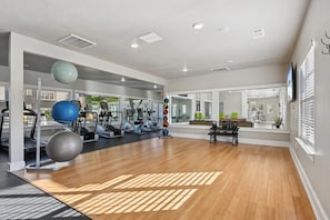 Fitnessbereich