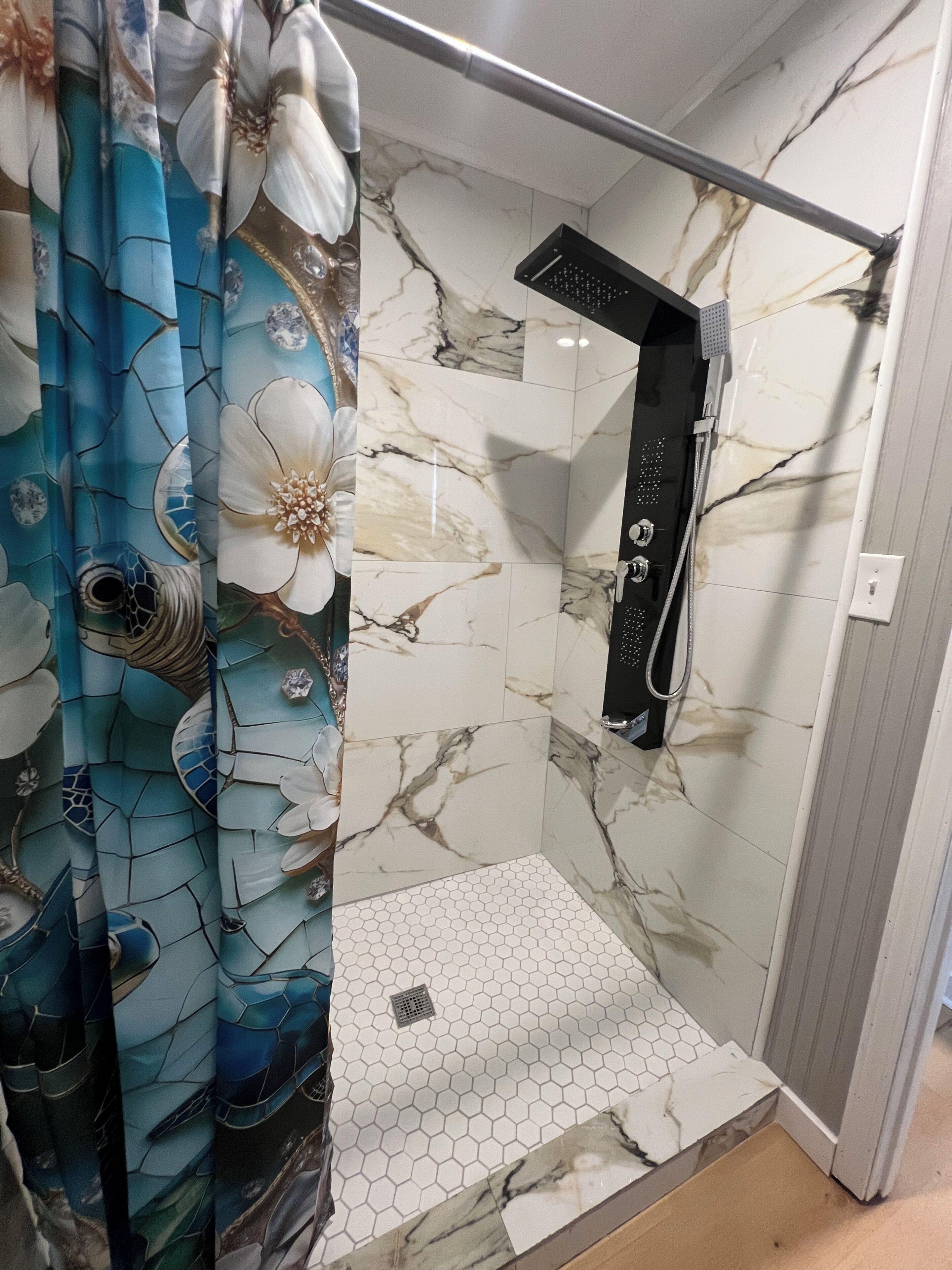 Towels, soap, toilet paper