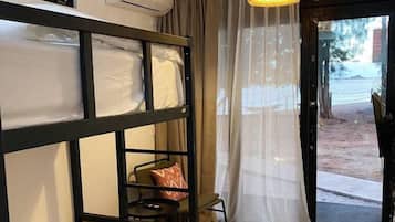 In-room safe, blackout curtains, soundproofing
