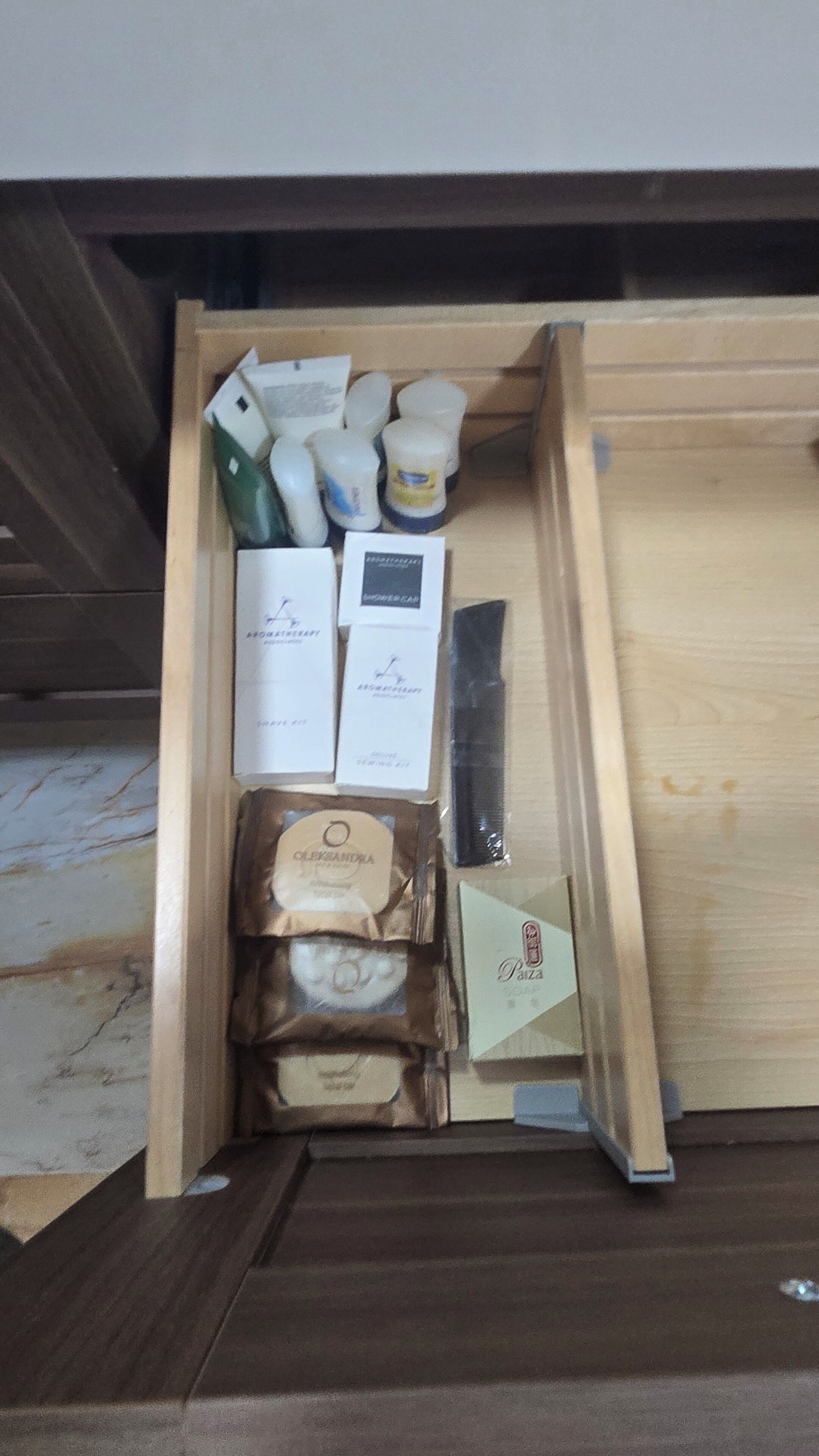 Bathroom amenities