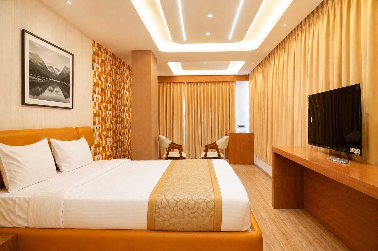 Executive-Zimmer, Stadtblick