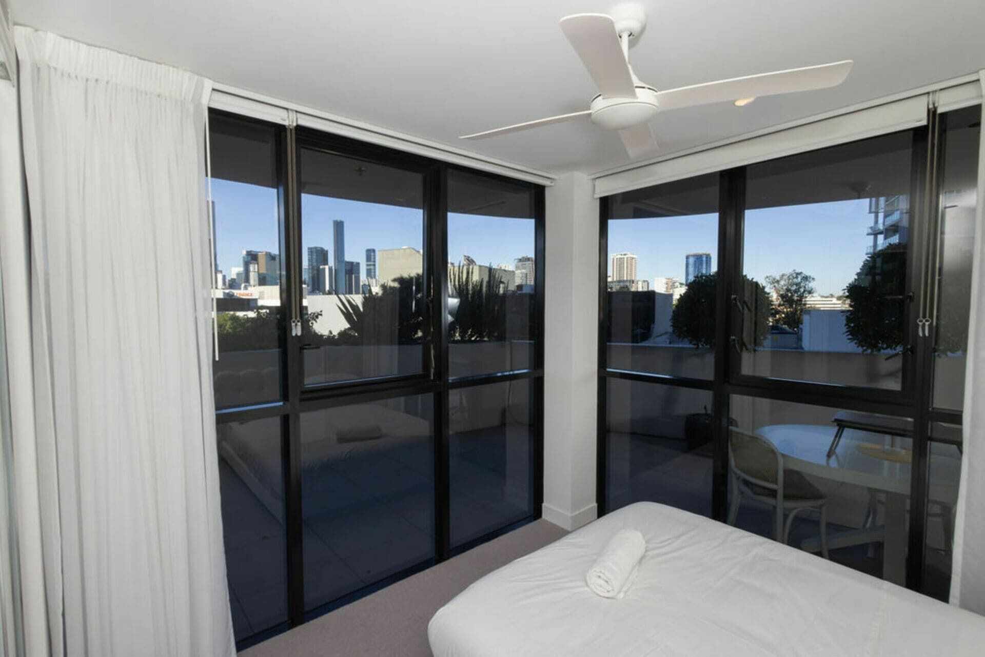2 bedrooms, bed sheets