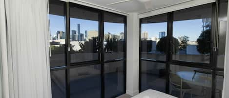 2 bedrooms, bed sheets