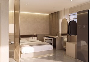 Standard Double Room, City View | WiFi (free) - HotelArena514 (Seoul)