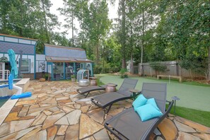Property grounds - Pool Days + Patio Nights: Thomaston Studio! (Thomaston)
