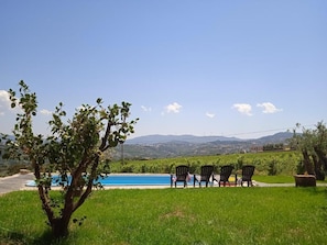 Seasonal outdoor pool