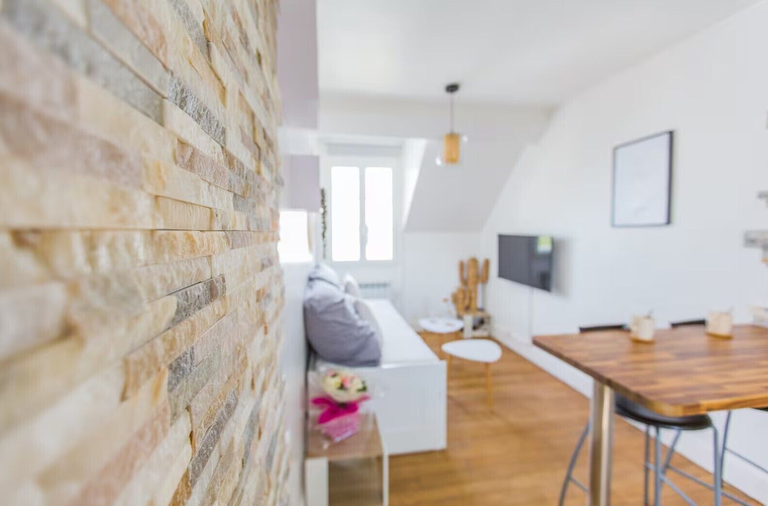 Apartment, City View | Living area