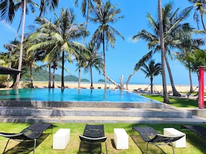 Apartment, Smoking, Balcony | Pool | Outdoor pool - Beachfront Deluxe 1 Bedroom Apartment With Sea View, Siam Royal View, Koh Chang (Ko Chang)