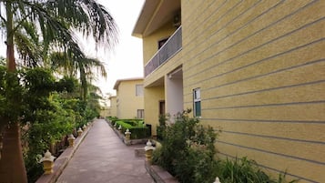 Fassade der Unterkunft
