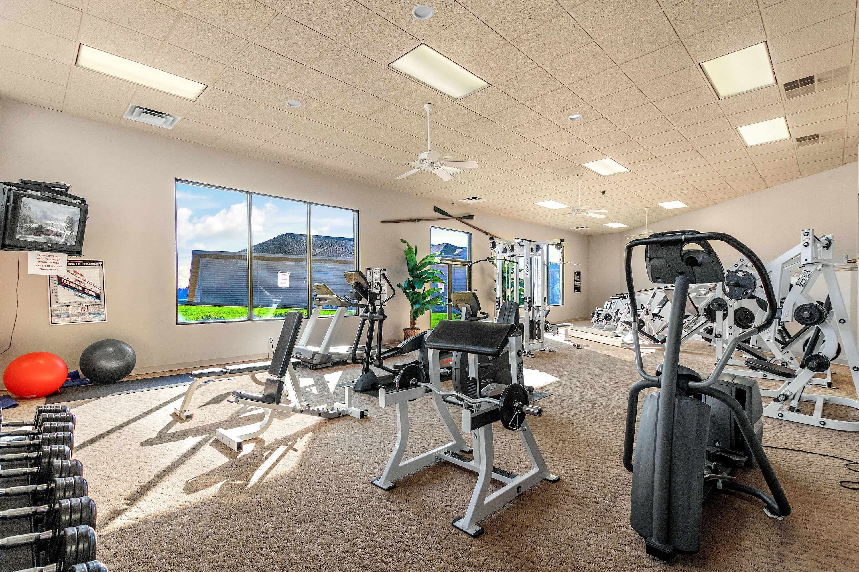 Fitnessbereich