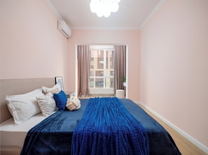 Apartamento conforto, ar-condicionado, vista para a montanha | Ferros/tábuas de passar roupa, Wi-Fi de cortesia