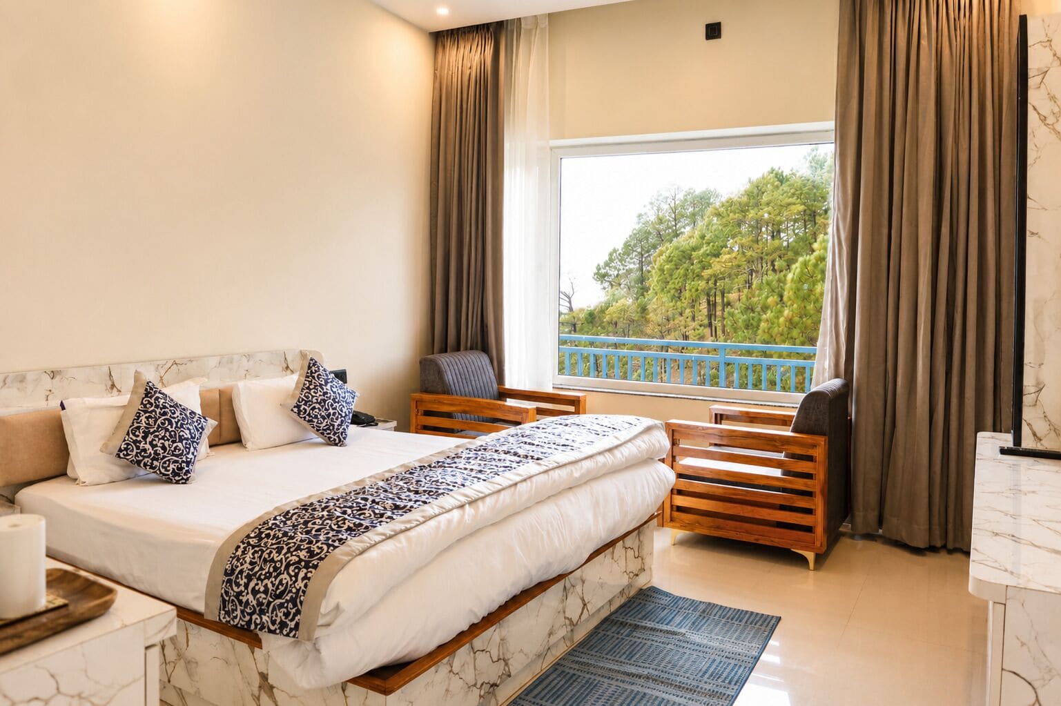 Deluxe Room with Balcony | Vue du balcon