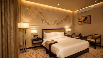 In-room safe, desk, iron/ironing board (on request), free WiFi