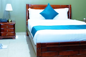 Double Room, Balcony, City View | Desk, laptop workspace, iron/ironing board, free WiFi - Pacific Hotel (Kigali)