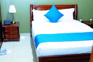 Double Room, Balcony, City View | Desk, laptop workspace, iron/ironing board, free WiFi - Pacific Hotel (Kigali)