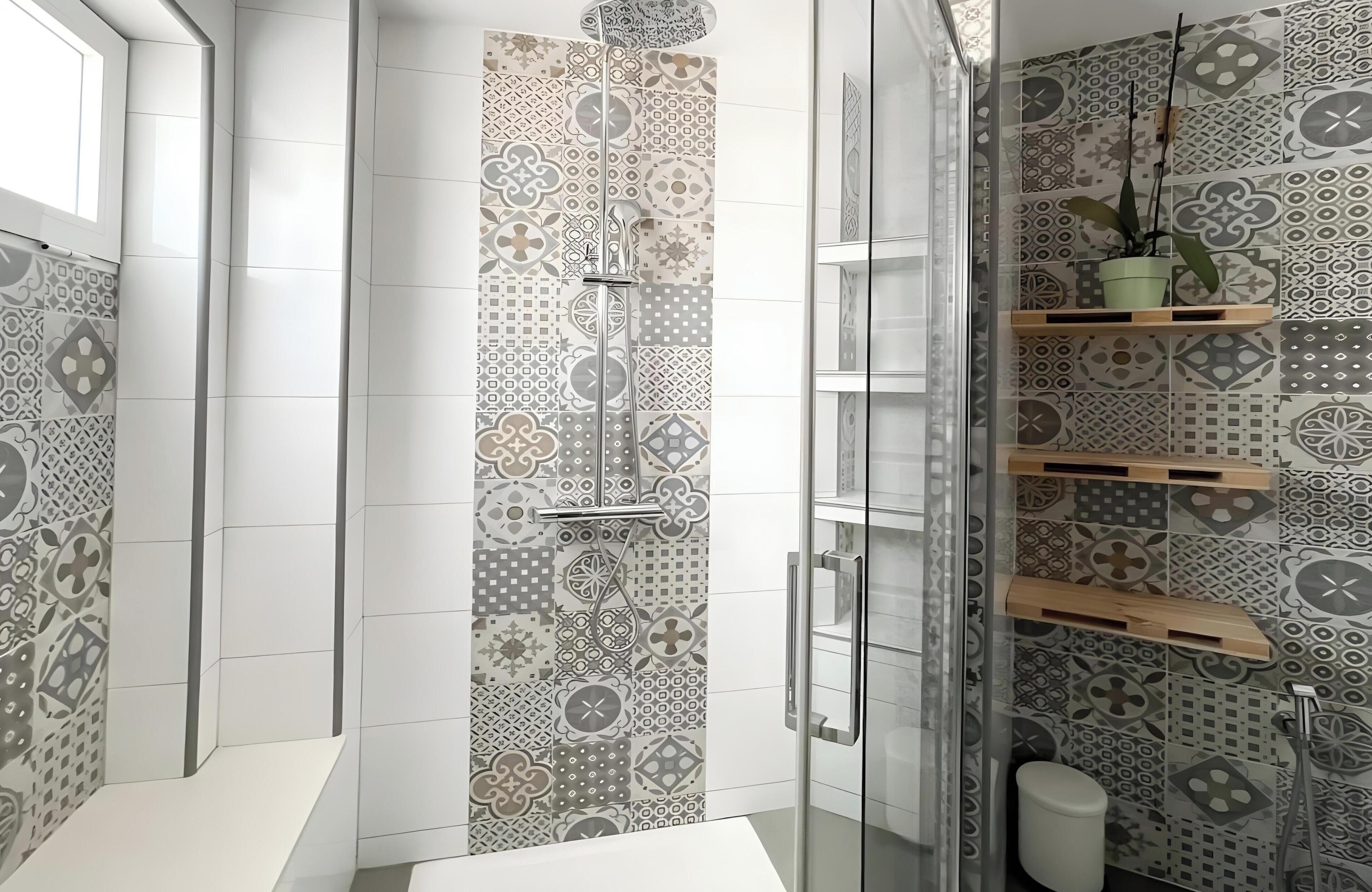 Dusche, Handtücher