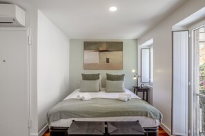 1 habitación y ropa de cama