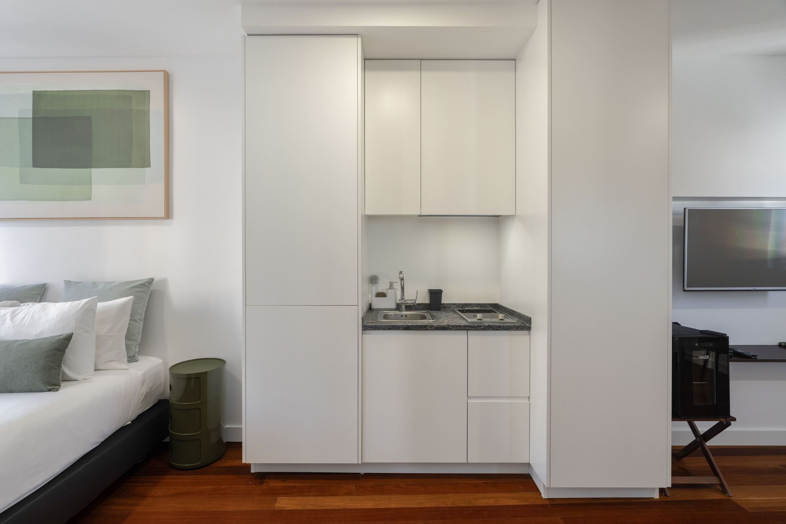 1 slaapkamer, beddengoed